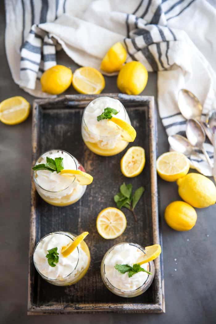 Easy tiramisu recipe with lemon curd