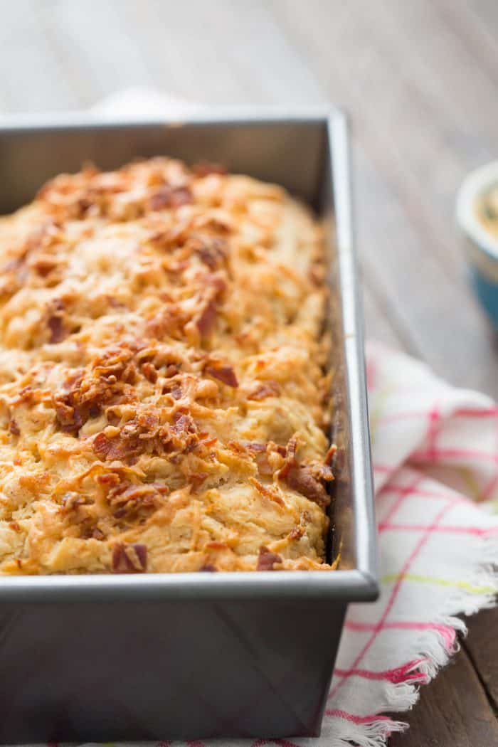 Did you know you can use beer in place of yeast? This beer bread is so tender and soft and it is has so much flavor too!