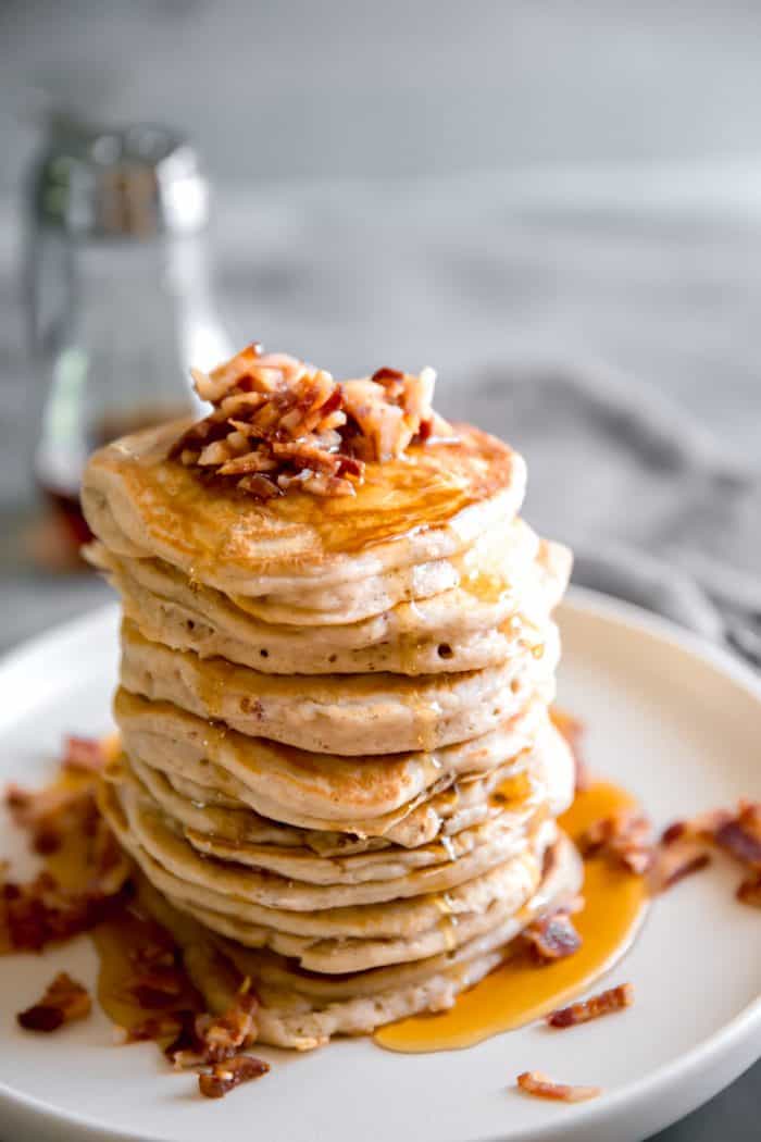 easy pancakes stack