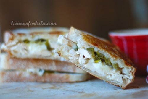 Jalapeno Chicken Grilled Cheese