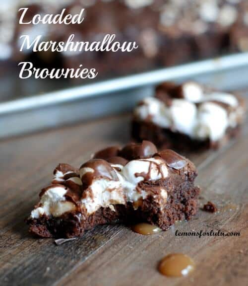 Loaded Marshmallow Brownies