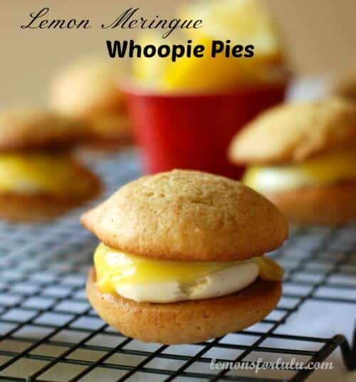 Lemon Meringue Whoopie Pies