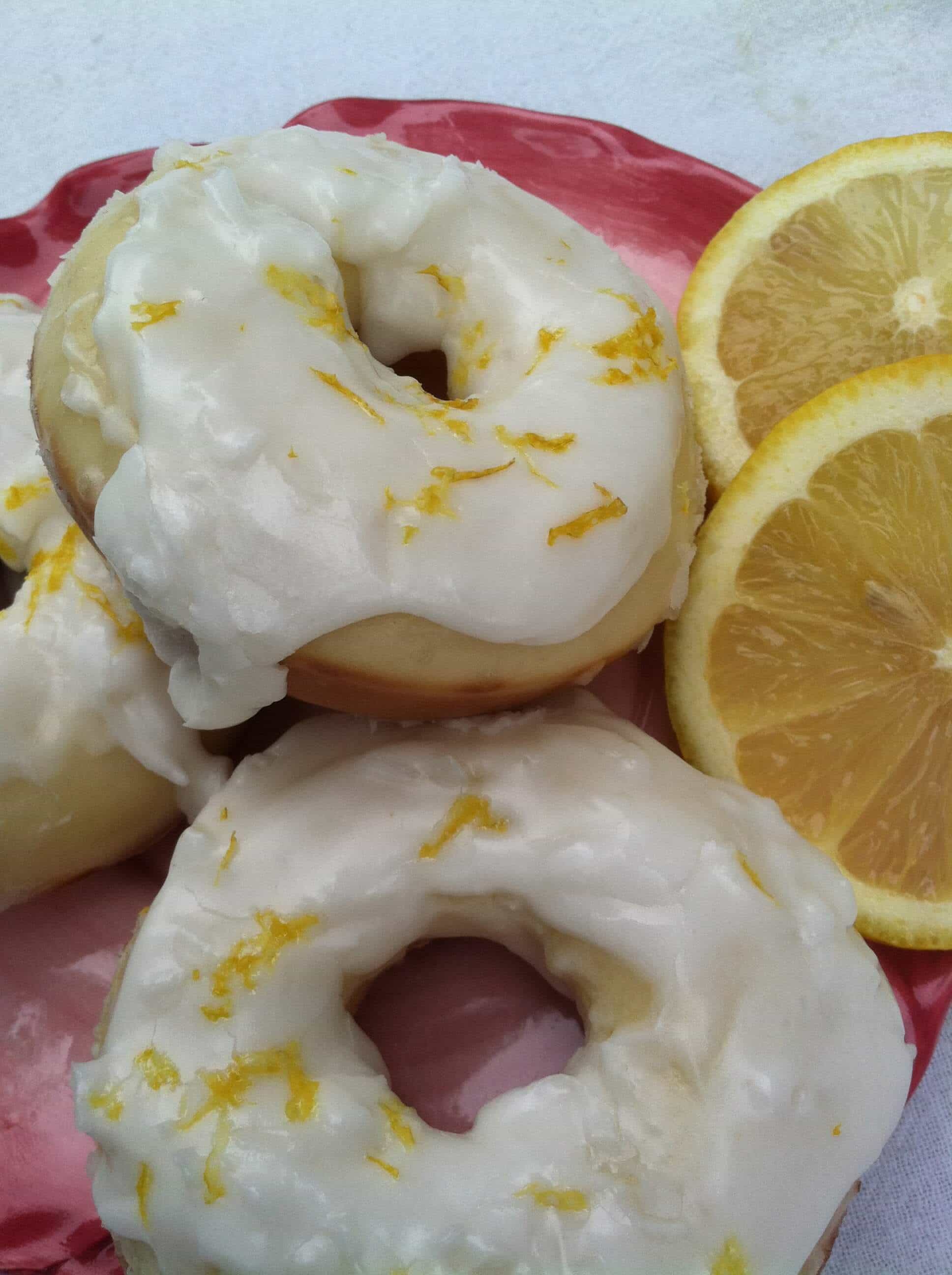Lemon Glazed Donuts