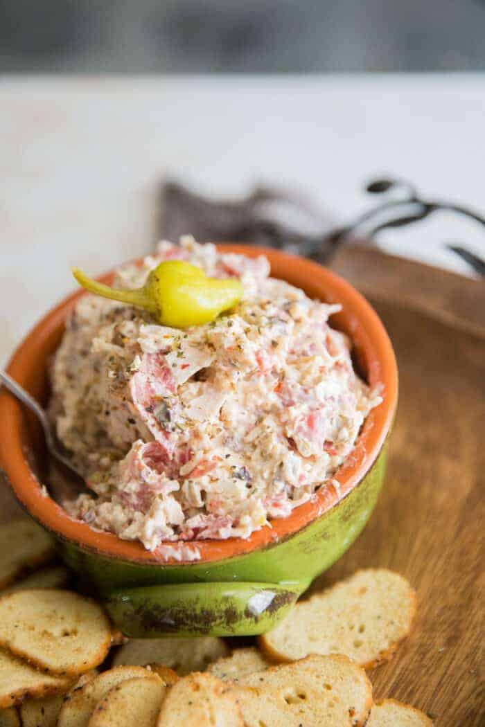 muffuletta hoagie dip