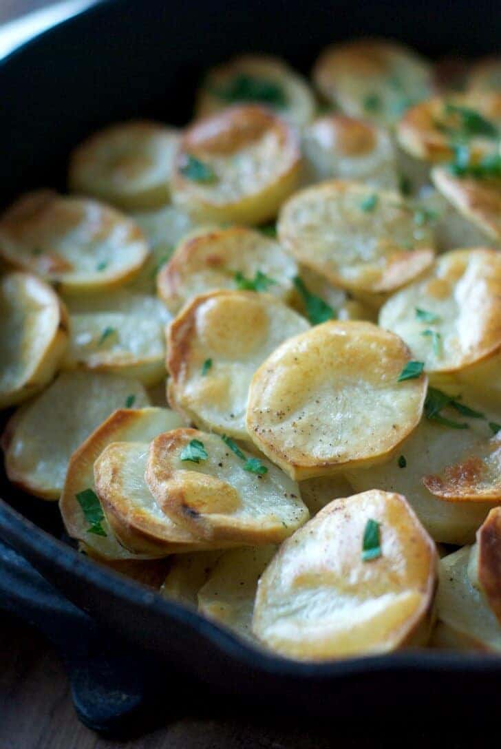 Potatoes Anna-simple baked potatoes! www.lemonsforlulu.com