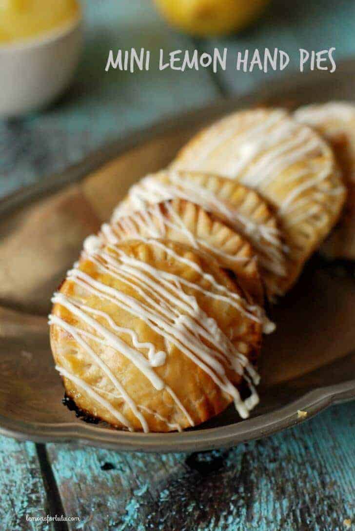 Mini Lemon Hand Pies Recipe - Lemonsforlulu.com