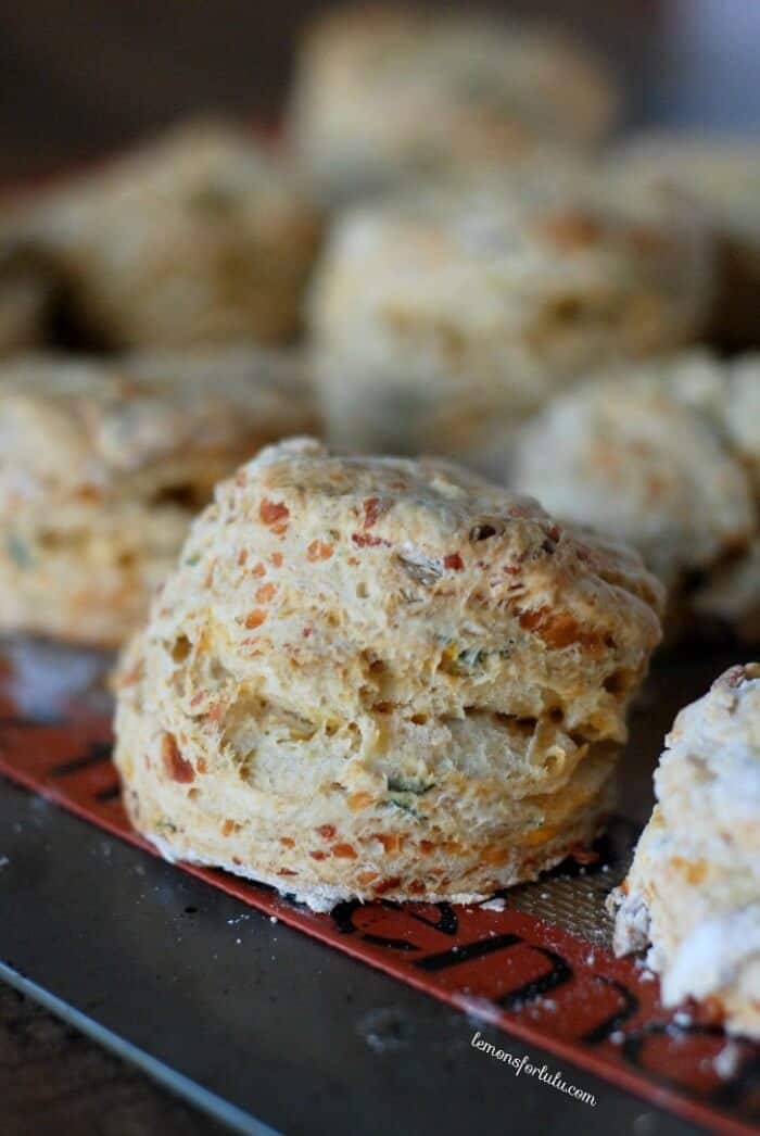 Orange Sage Beer Biscuits www.lemonsforlulu.com