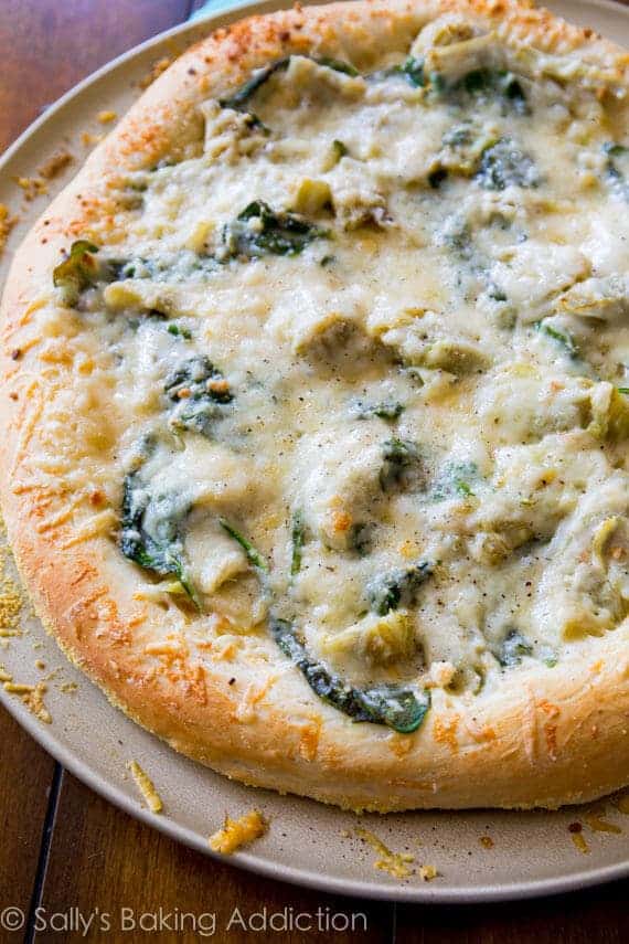 Spinach-Artichoke-White-Cheese-Pizza-by-sallysbakingaddiction.com_