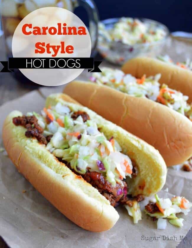 Carolina Style Hot Dog