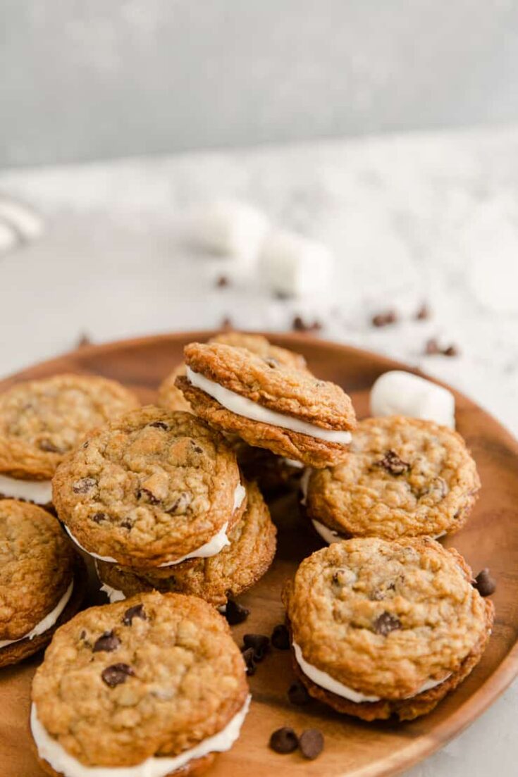 S’mores Oatmeal Cream Pies