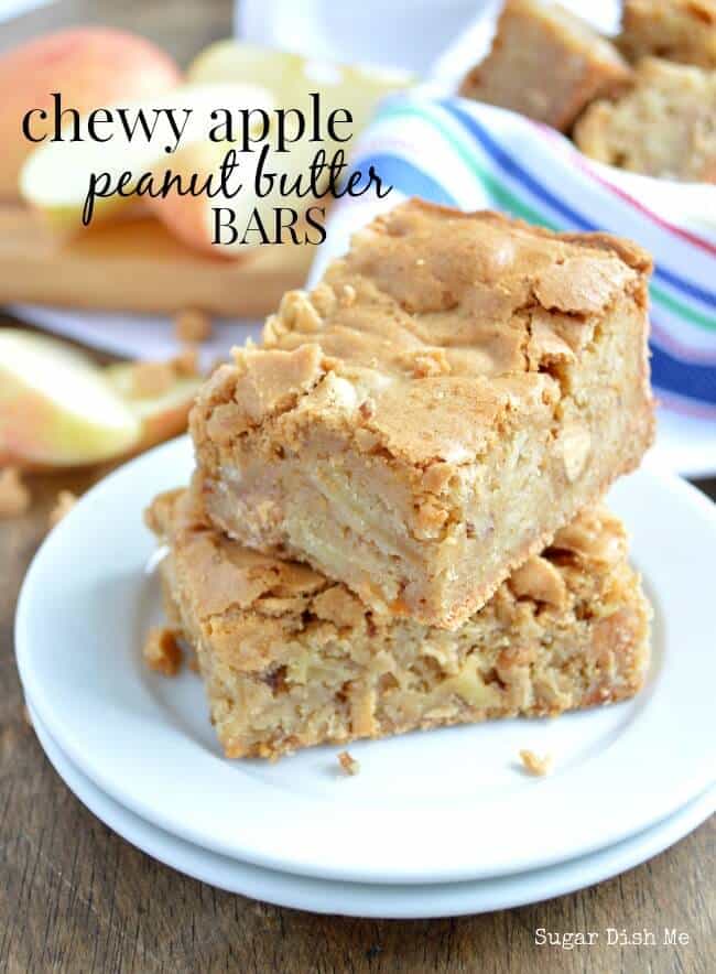 Chewy-Apple-Peanut-Butter-Bars