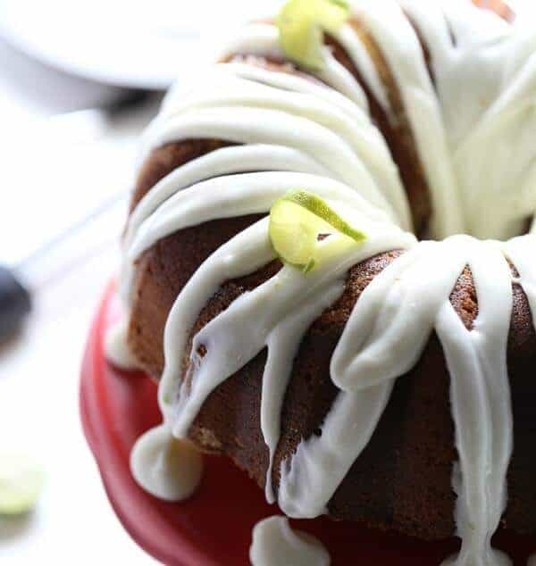 Key Lime Bundt Cake with Tequila FB