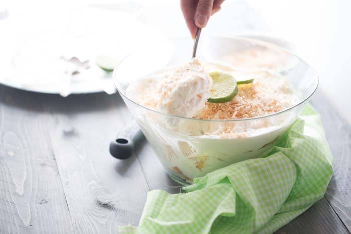 This trifle recipe is so simple and delicious , you'll get requests to bring it where ever you go. Angel food cake, toasted coconut, and key lime is truly a winning combination! lemonsforlulu.com