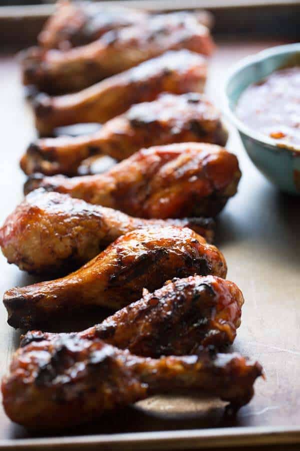 A simple grilled drumstick recipe that will make you foraske your favorite BBQ joint! lemonsforlulu.com