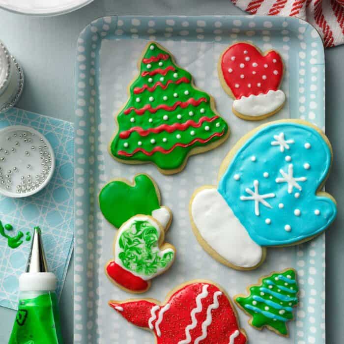 Holiday Cutout Christmas Cookies