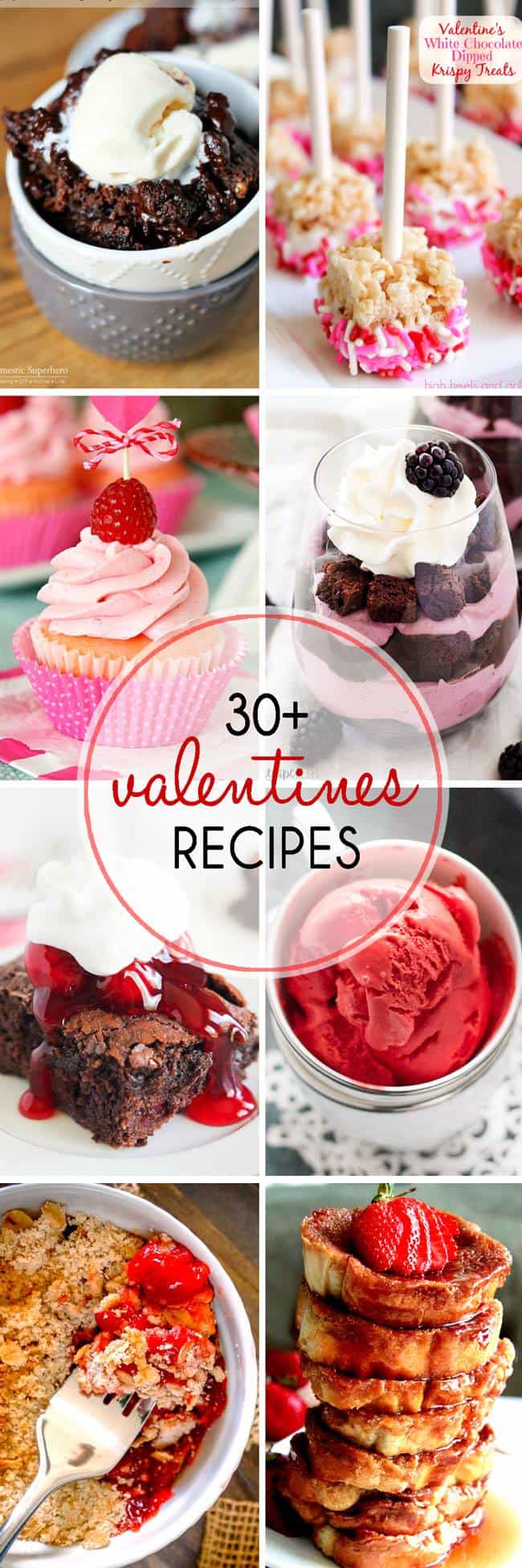Over 30 Valentine's Day recipes that will make you swoon! lemonsforlulu.com
