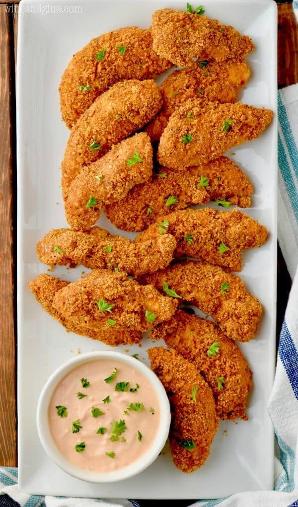 Baked Chicken Fingers Healthy New Year's Recipes