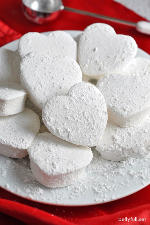 Homemade Valentine's day Marshmallows