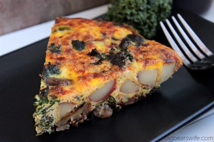 Vegetable Frittata Healthy New Year's Recipes