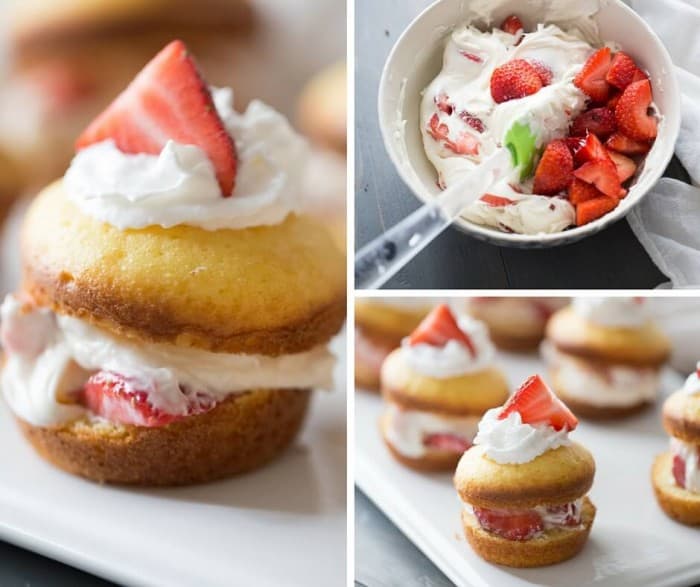 Pantry staples makes this dessert come together simply and beautifully! This strawbery shortcake recipe is a simple yet elegant dessert that will make dessert the star of the meal!