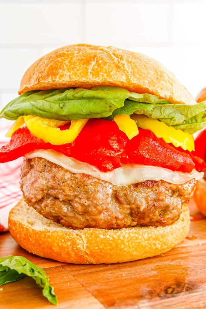 Italian Sausage Burgers