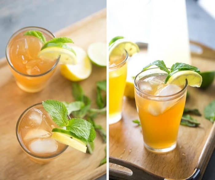This mule cocktail is like summer in a glass. Refreshing lemonade, lemon and limes collide with crisp ginger beer and vodka for this grown up treat! 