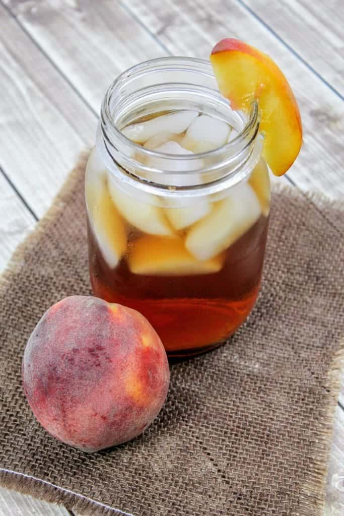 Bourbon Peach Tea