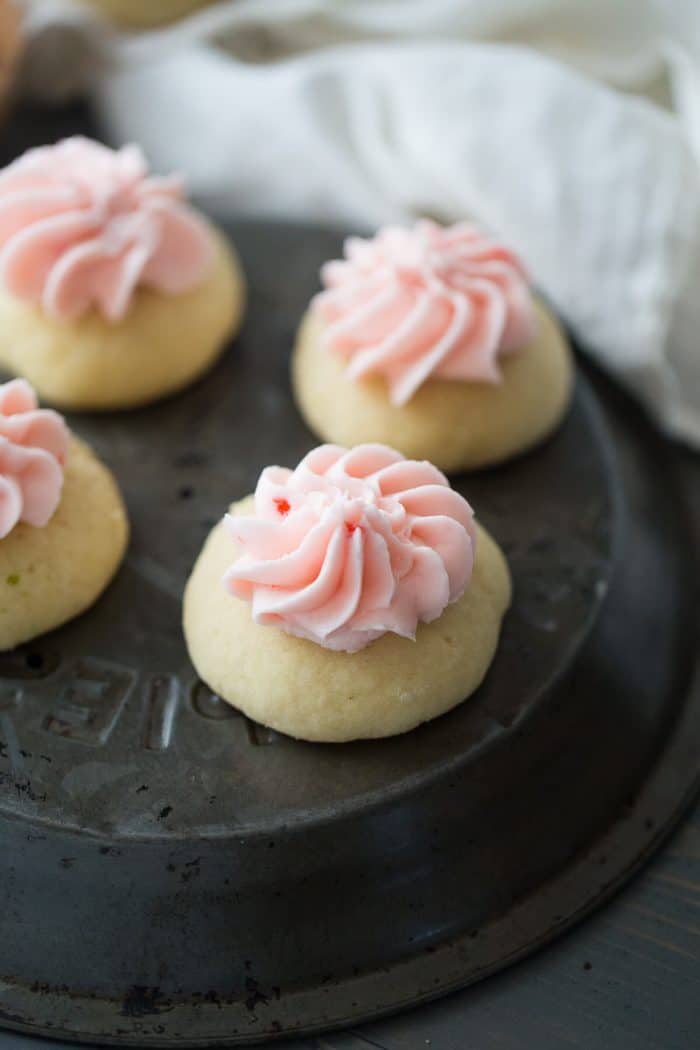 Lime cookies are soft and tender. These sugar cookies are a little tart, a little sweet and very delicious!
