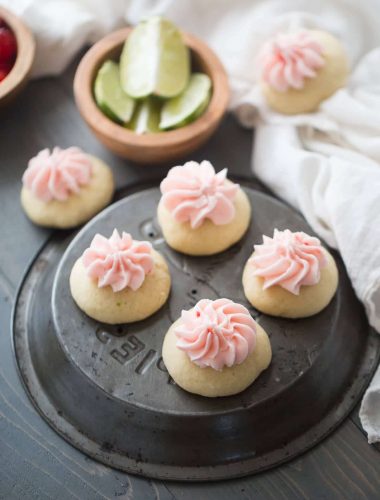 Lime cookies are soft and tender. These sugar cookies are a little tart, a little sweet and very delicious!