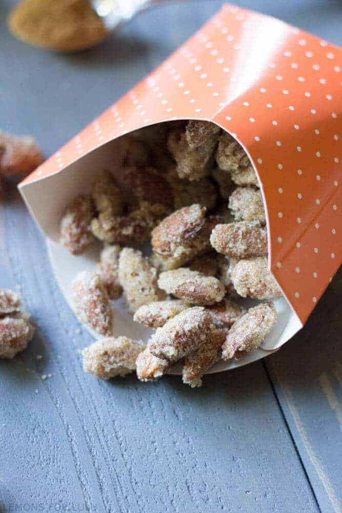 recipes for fall Pumpkin Pie Spice Candied Almonds