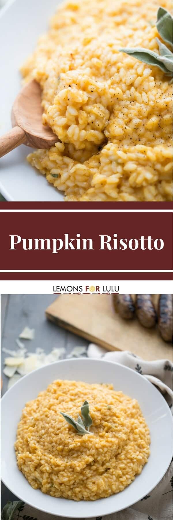 Risotto is a creamy and satisfying side dish that is quite easy to prepare at home. This pumpkin risotto is a fall-inspired twist on this classic dish!