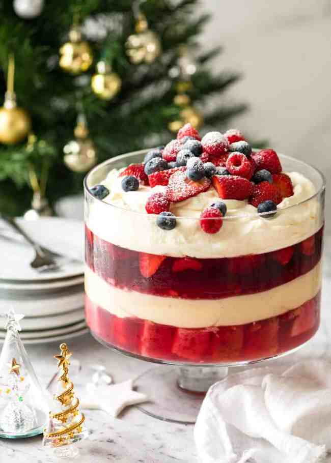 Christmas Trifle holiday recipes