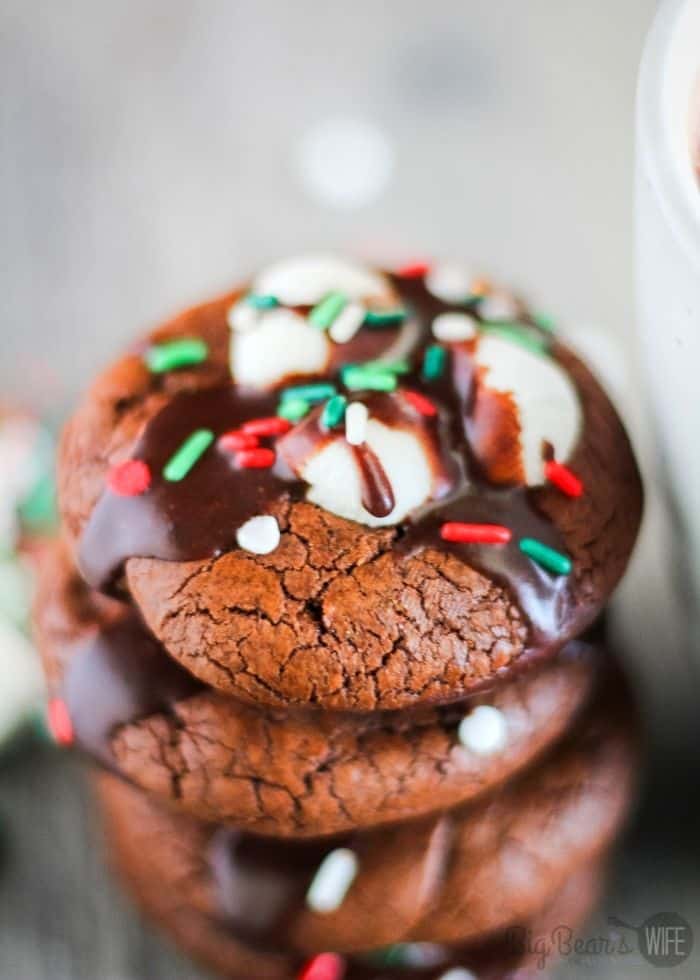 Hot Chocolate Cookies holiday recipes
