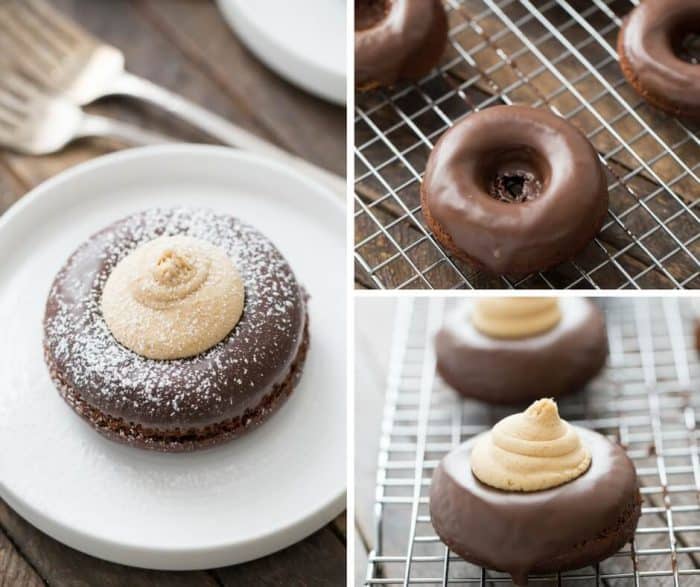 Love buckeyes? This easy buckeye mini cakes recipes turns the beloved candy into a simple dessert!