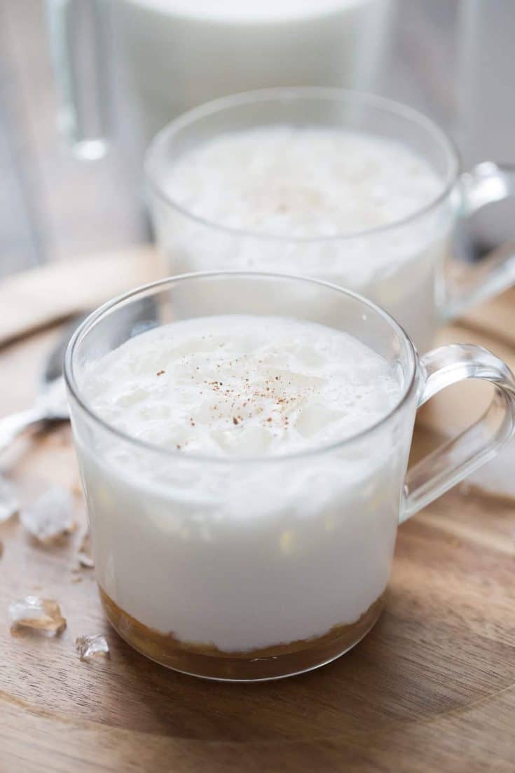 Skip the eggnog, try this sweet and creamy milk punch instead!
