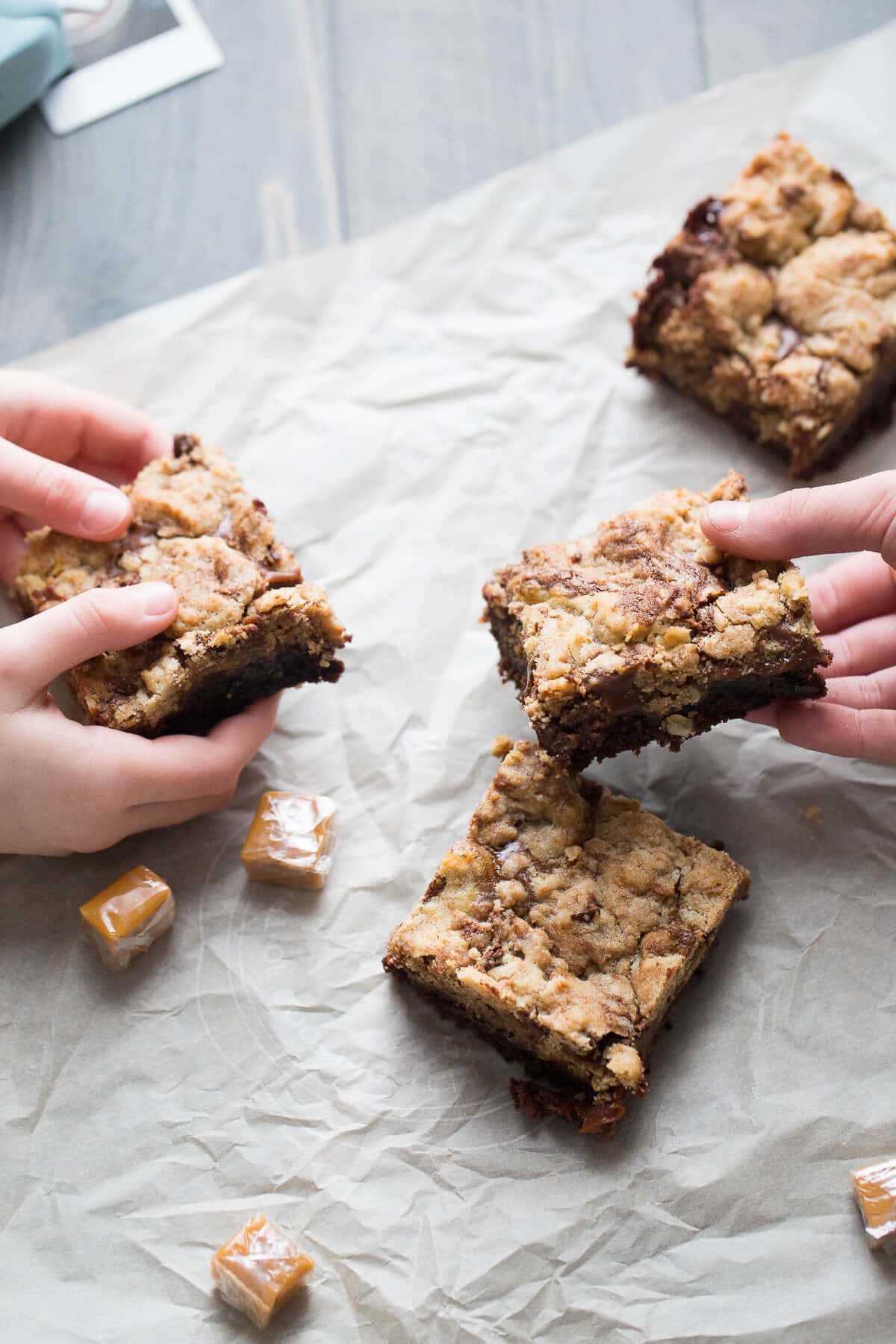 Brookie bars with a chocolaty filling is going to be your new favorite brownie!