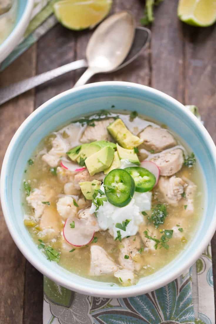 This turkey posole recipe is so quick and easy and packed with good taste!