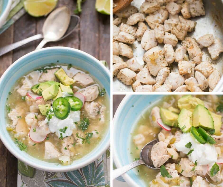 This turkey posole is a family pleasing soup! This simple soup is made easily with a little help from ready-made ingredients and lean turkey!