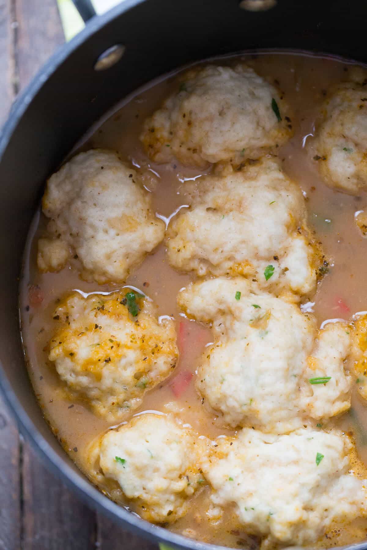 Chicken and dumpling recipe get an update! This Tex-Mex version is going to become a favorite!