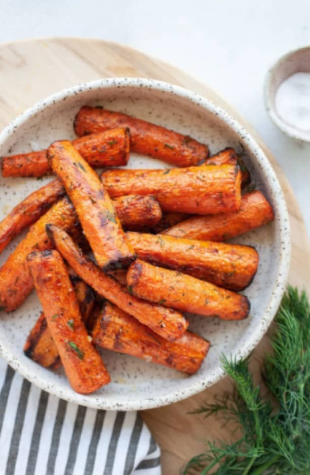 Air Fryer Carrots Easter recipes