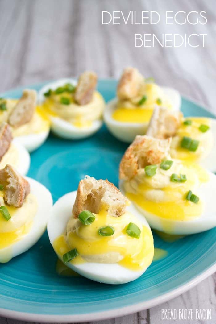 Easter recipes deviled eggs benedict