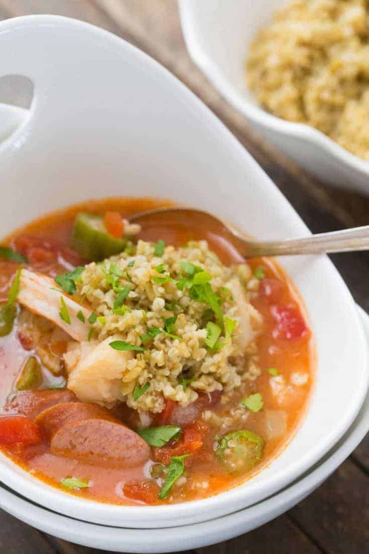 Nothing beats an easy gumbo recipe! This dish so filling and satisfying!