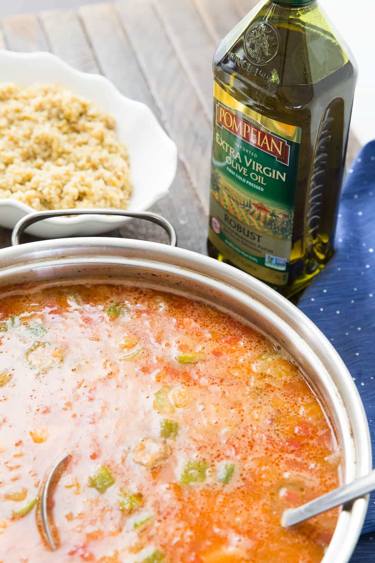 This easy gumbo recipe is going to go quickly! Everyone will love this filling meal!