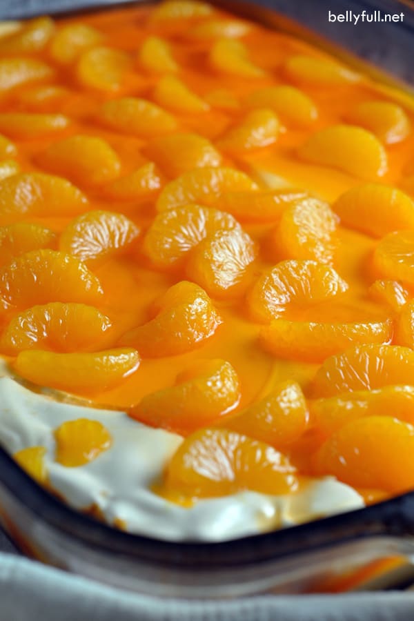 mandarin orange pretzel dessert