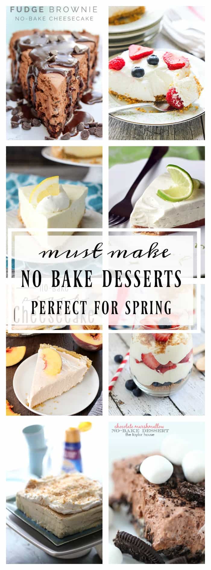 Warm weather is practically upon us, it's times to stock up on no bake recipes! 