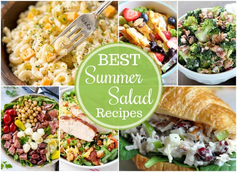 Summer salad recipes are perfect for potlucks and cookouts!