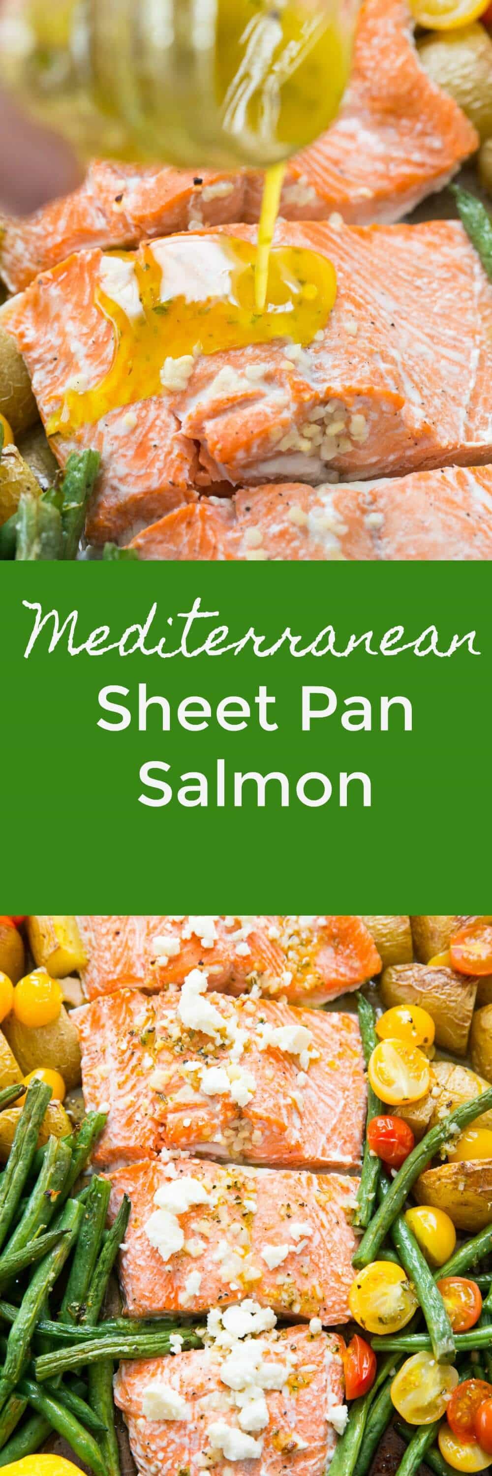 This Mediterranean salmon is my favorite way to eat salmon I bet it will be yours too! The recipe is so easy and so good! You are going to add it to your menu often!