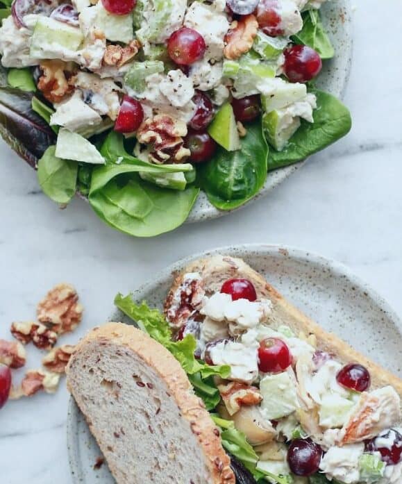 Skinny Chicken Waldorf Salad