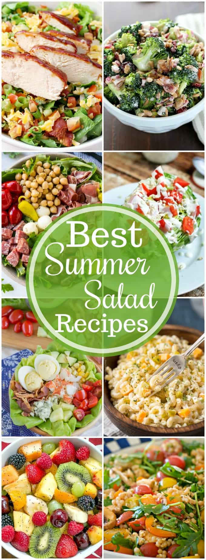 Summer salad recipes are essential when it comes to potlucks and bbs! You'll find a salad here that everyone will love!