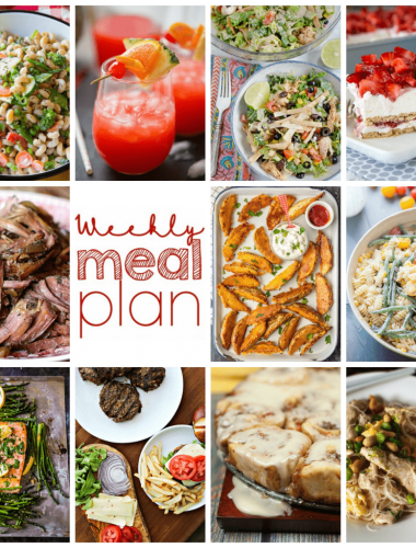 Weekly Meal Plan is here to help make your life easier!